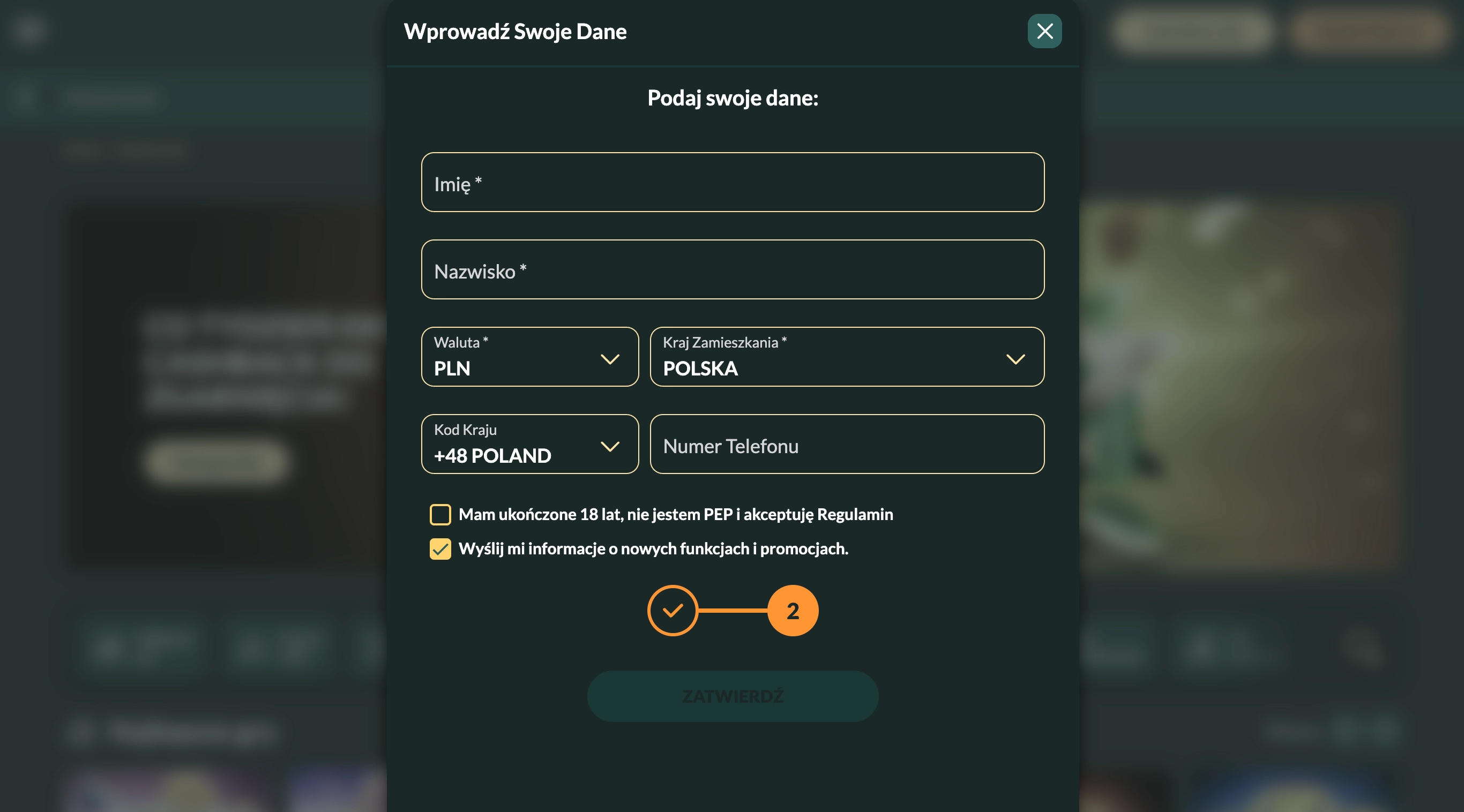 Zakładanie konta gracza w Lemon Casino online krok po kroku